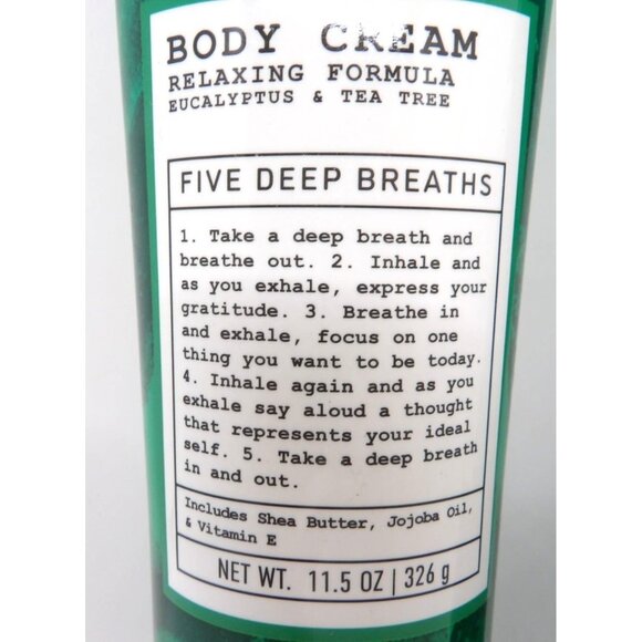 Hatchbeauty Body Cream Five Deep Breaths Relaxing Formula NEW - Picture 2 of 3